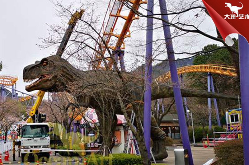 韓國恐龍公園安裝現場