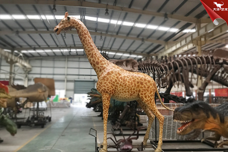 長頸鹿模型，仿真長頸鹿，動物模型展覽