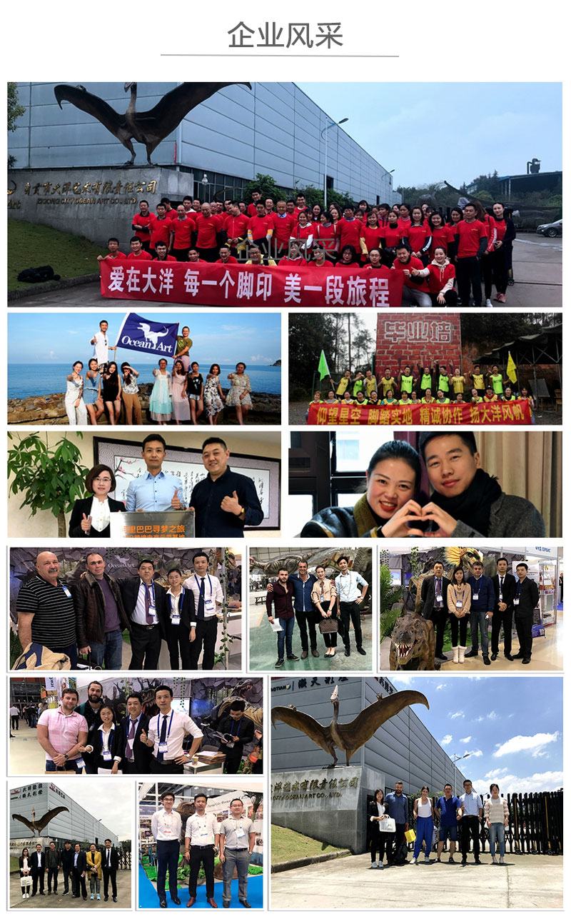 自貢大洋藝術，仿真恐龍制作工廠